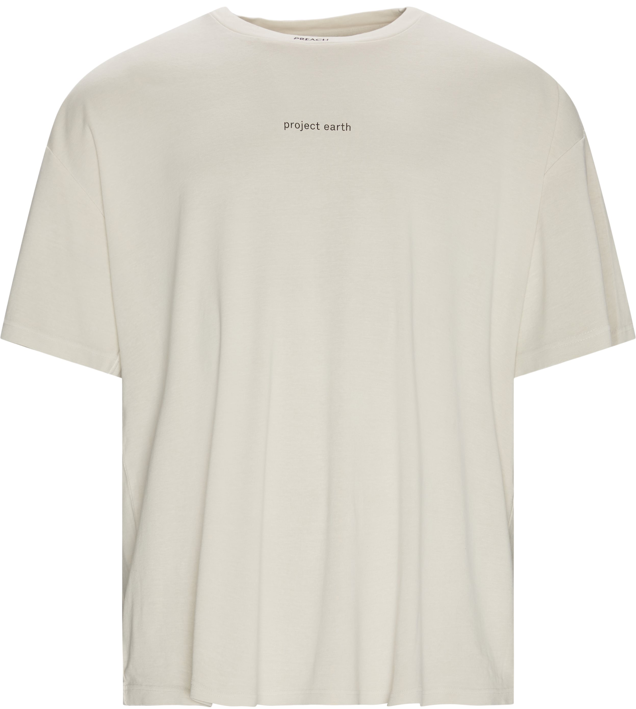 Project Earth t-shirt - T-shirts - Oversize fit - Vit